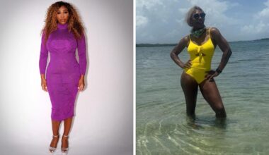 Serena Williams dimagrita 14 kg con un farmaco: foto prima e dopo