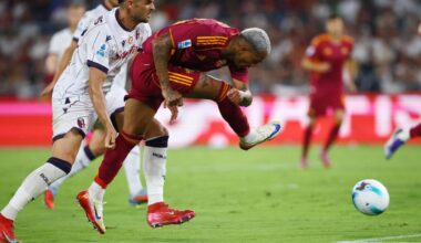 Roma-Bologna 1-0, gol di Wesley