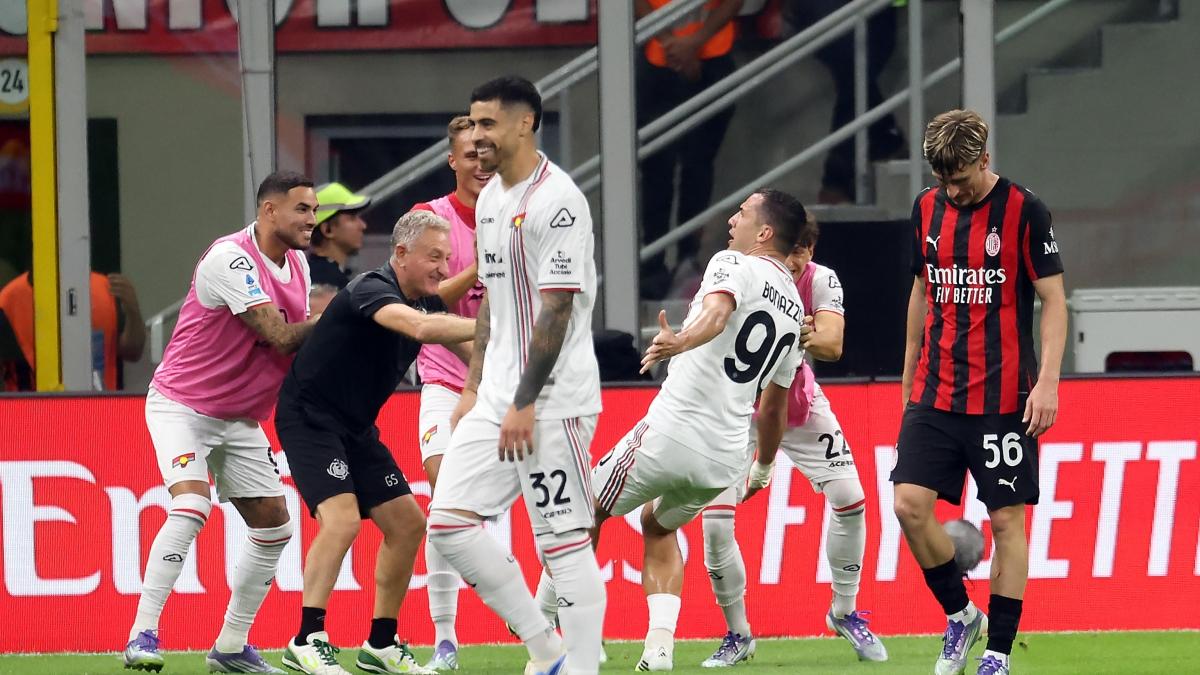 Milan-Cremonese risultato: 1-2, Baschirotto e Bonazzoli gelano il Diavolo