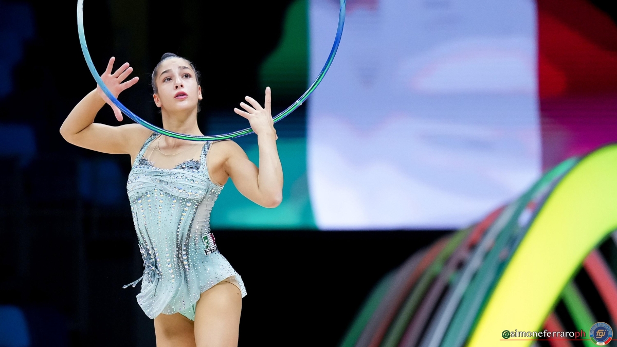 Sofia Raffaeli vince la medaglia d'oro nel cerchio e il bronzo nella palla ai Mondiali di Ginnastica Ritmica