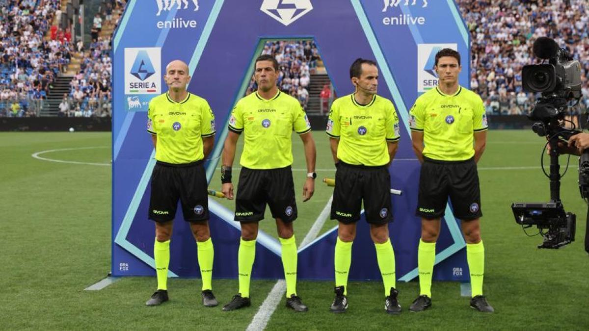 Var, prima spiegazione dell'arbitro in Como-Lazio