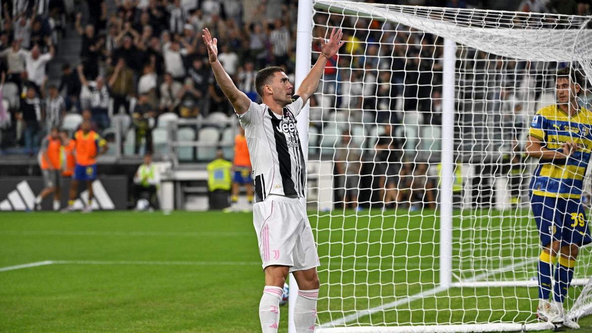 Juve-Parma 2-0: gol di David e Vlahovic
