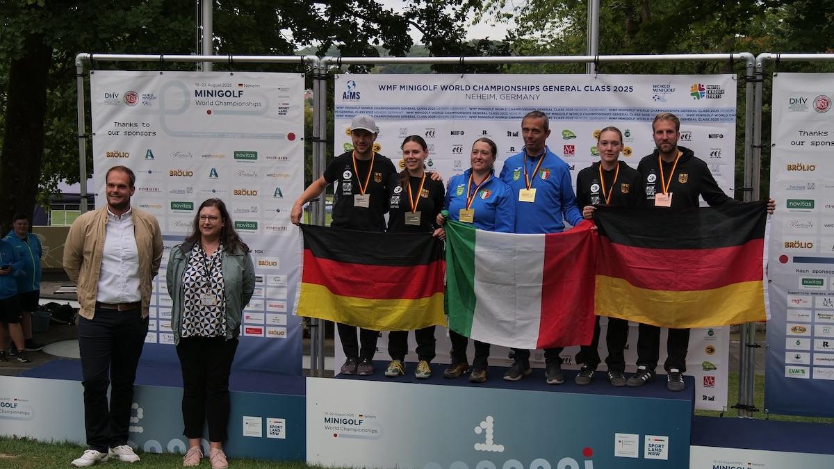 Mondiali minigolf 2025: un oro e un bronzo per l'Italia