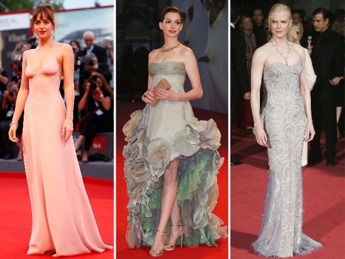 Festival del Cinema di Venezia: gli abiti più belli di sempre visti sul red carpet (tra abiti sottoveste e ricami preziosi)