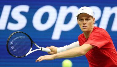 Sinner allo Us Open, l'allenamento prima del match con Kopriva