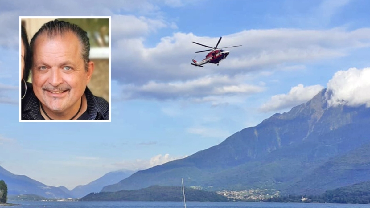 Lago di Como, Sergio Corsano scomparso dopo aver salvato i figli: ancora nessuna traccia del turista tedesco. Per le ricerche in arrivo un rov sottomarino