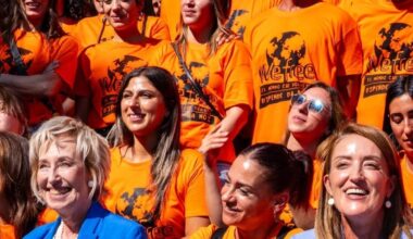 Metsola con Moratti a San Patrignano: «Voi bussola per chi è in difficoltà»