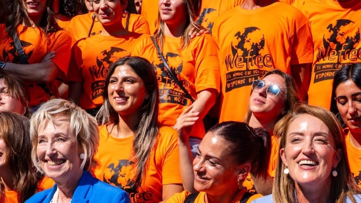 Metsola con Moratti a San Patrignano: «Voi bussola per chi è in difficoltà»