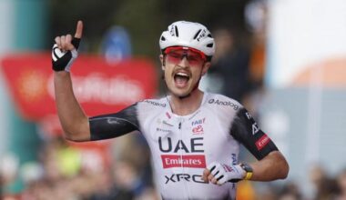 Vuelta, Vibe vince. Traen nuovo leader