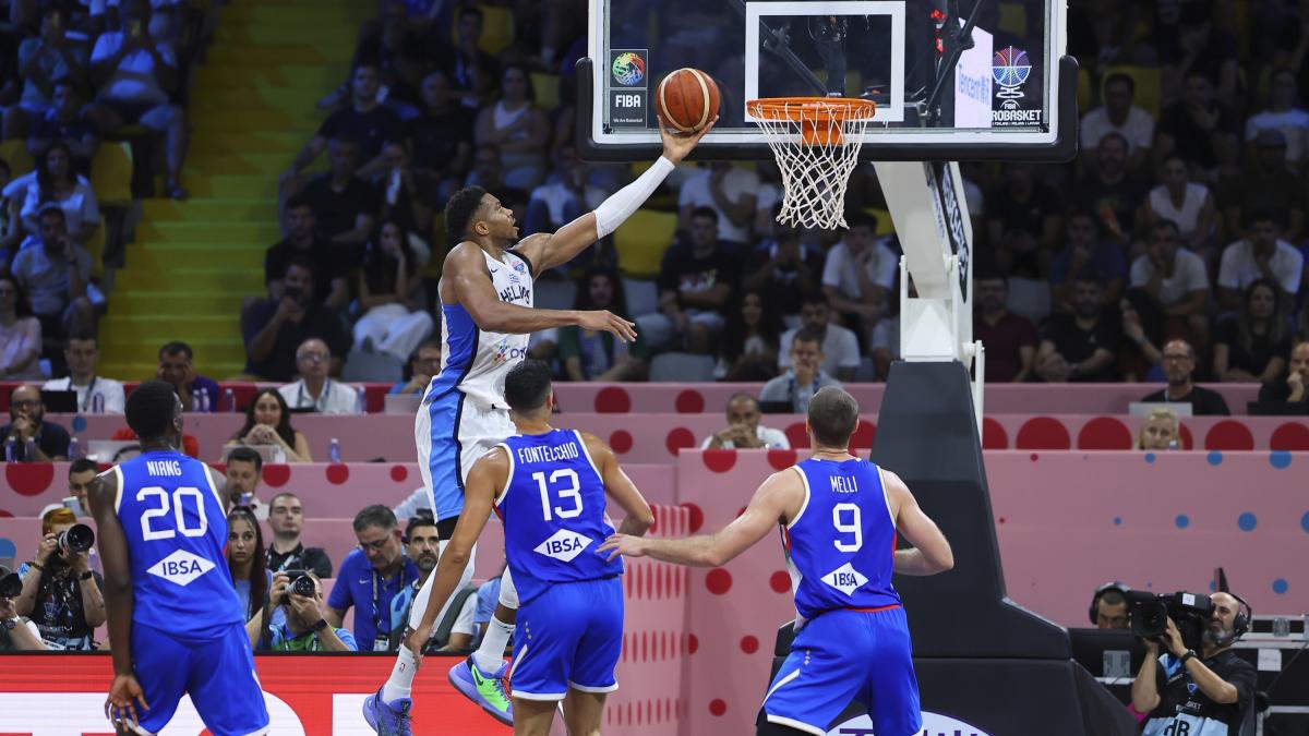 Grecia-Italia 75-66 agli Europei di basket: Antetokounmpo devastante