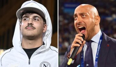 Napoli, Geolier rinuncia all'accordo: «Volevamo lavorare con Decibel Bellini ma il club l'ha rimosso. Ho chiesto di reintegrarlo e non l'hanno fatto»