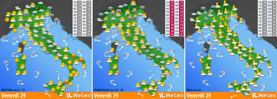 Ancora maltempo al Centro-Nord, allerta arancione in Lombardia e Toscana