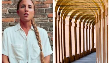 Scritte sessiste sui Portici di San Luca a Bologna, la personal trainer Alice Guerra denuncia: «Ci sono anche i numeri di telefono, uno schifo»