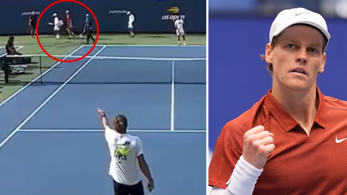Sinner va ad allenarsi subito dopo aver battuto Popyrin agli Us Open. E Zverev «impazzisce»: «Ma cosa ci fa qui, non gli basta mai?»
