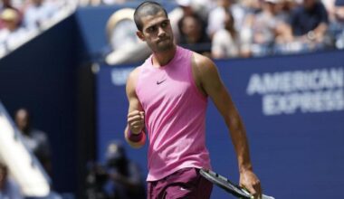 Alcaraz batte Darderi in tre set: è agli ottavi degli Us Open