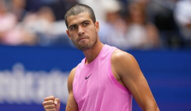 Alcaraz batte Darderi al terzo turno degli Us Open: Luciano lotta e crolla nel terzo set