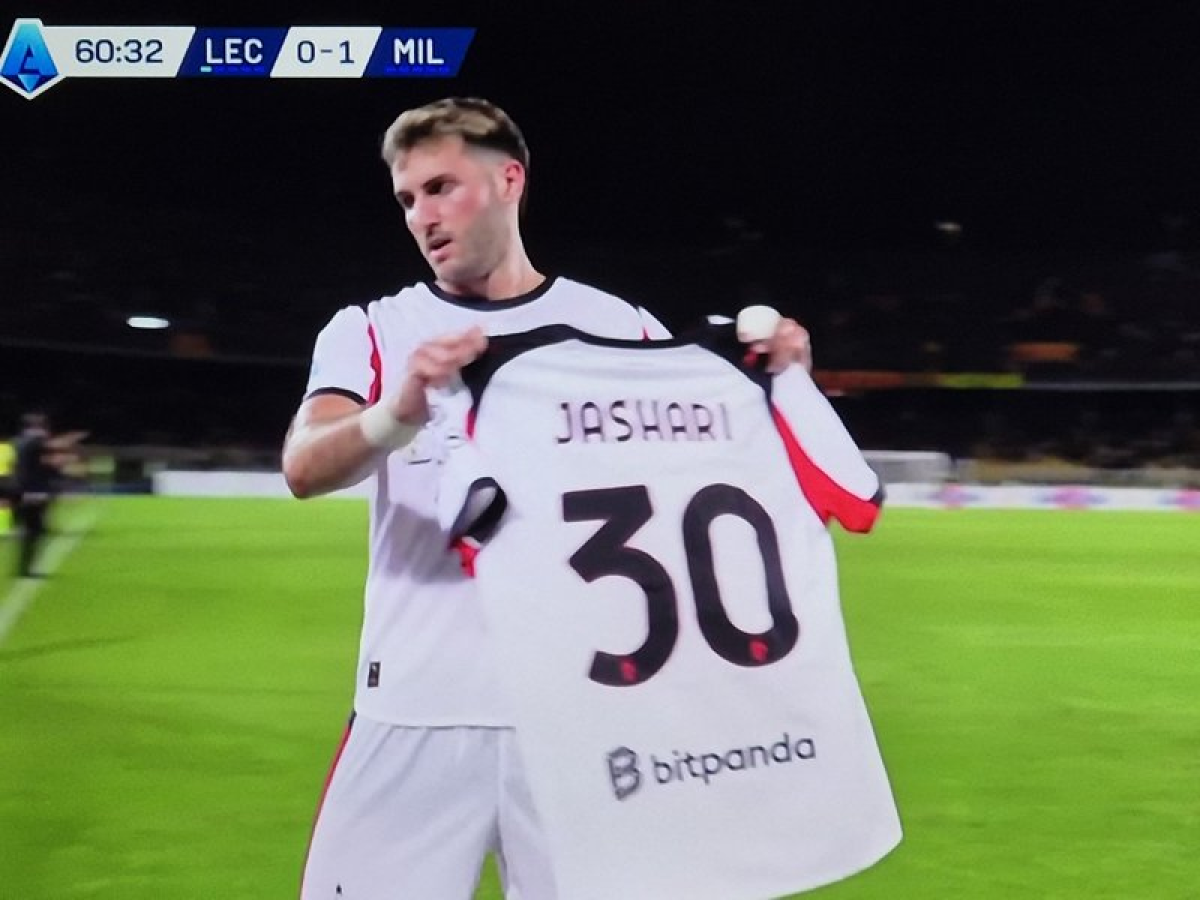 Gimenez, gol annullato (con dedica a Jashari) in Lecce-Milan: cosa è successo, la moviola - Corriere della Sera