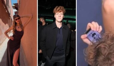 Sinner, la fidanzata Laila Hasanovic come sfondo del telefono