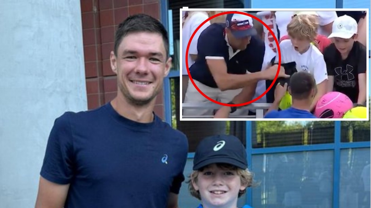 Us Open, milionario polacco ruba un cappellino a un bambino: era il regalo di Majchrzak, scoperto sui social