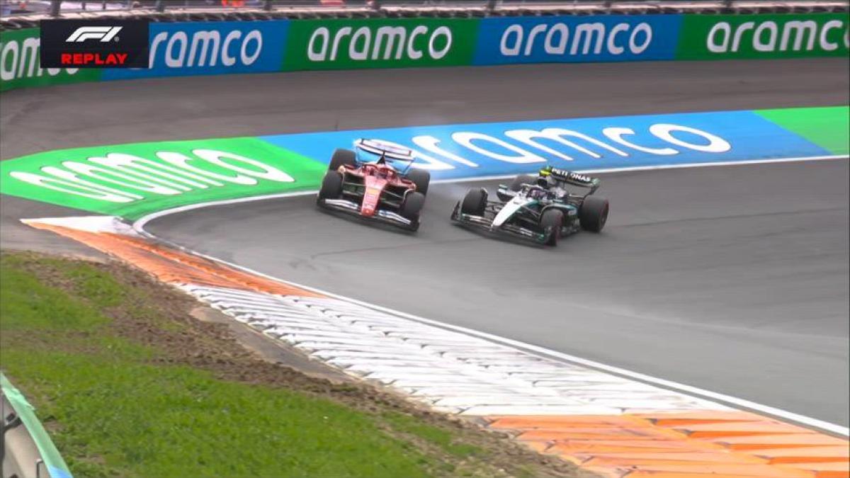 F1, Gp Olanda: incidente Kimi Antonelli-Charles Leclerc, cosa è successo