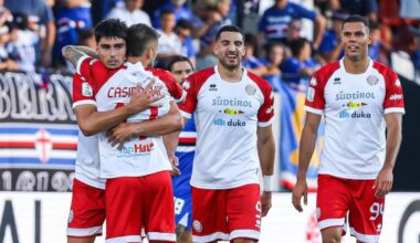 Serie B, i risultati: Sudtirol-Sampdoria 3-1, Carrarese-Padova 0-0