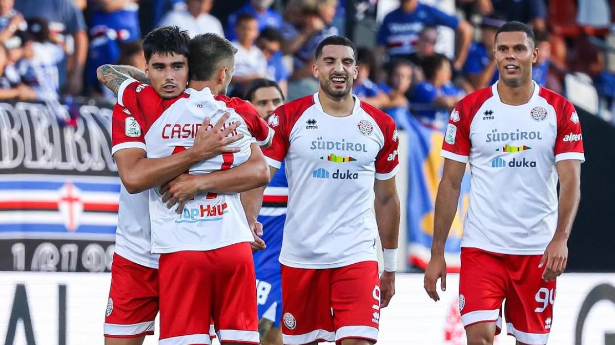 Serie B, i risultati: Sudtirol-Sampdoria 3-1, Carrarese-Padova 0-0