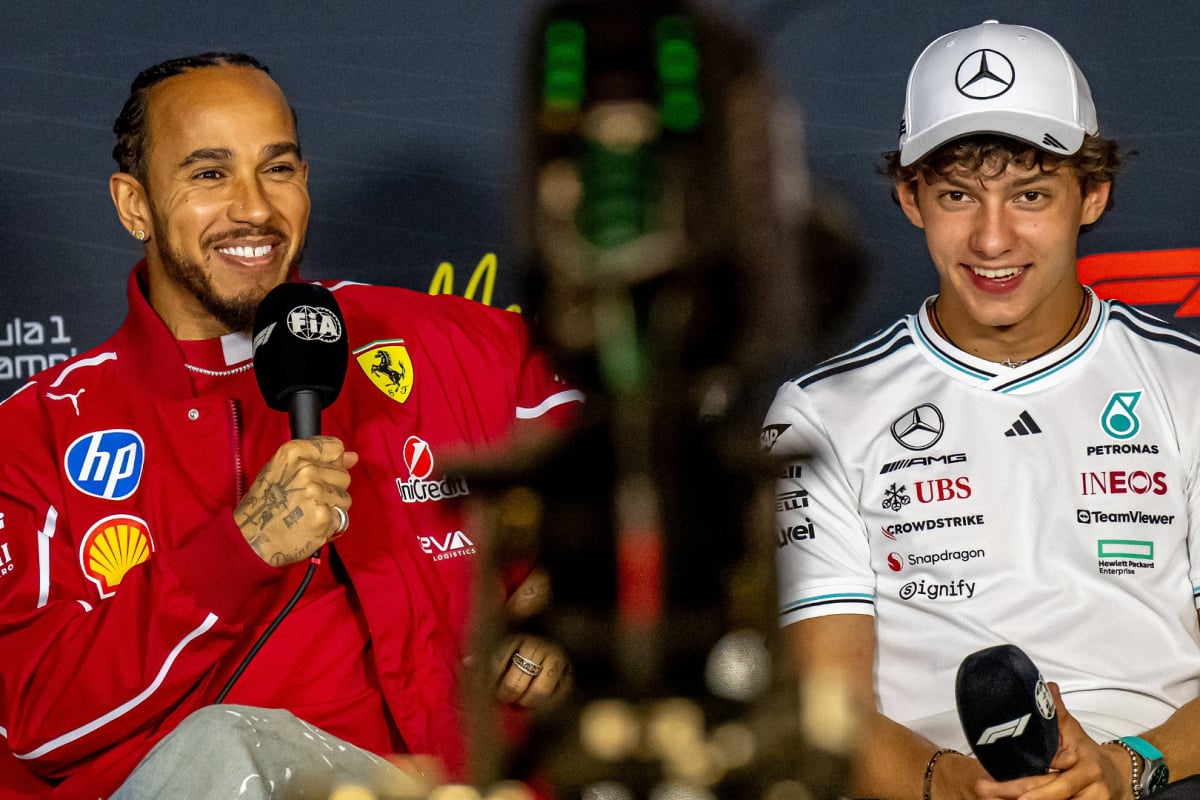 Lewis Hamilton, Kimi Antonelli, Ferrari, Mercedes, Australia, 2025