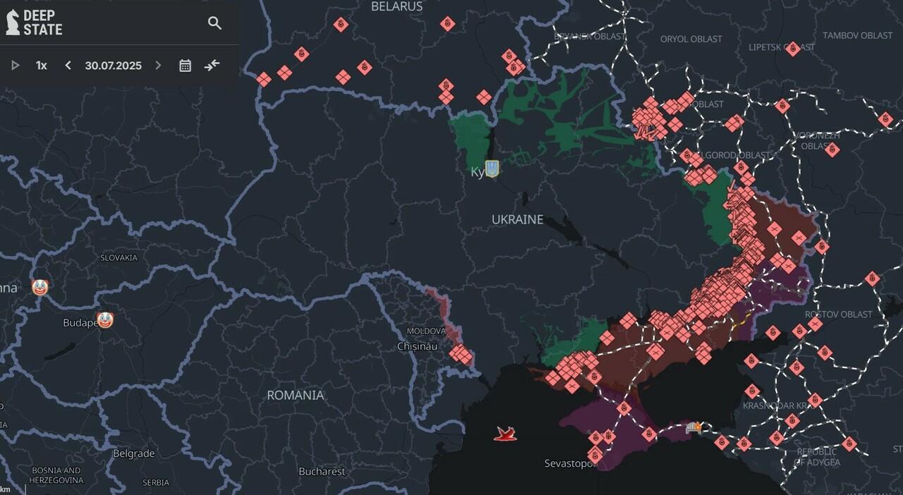 le città chiave, gli attacchi con i droni e il piano di Putin (che ignora Trump)