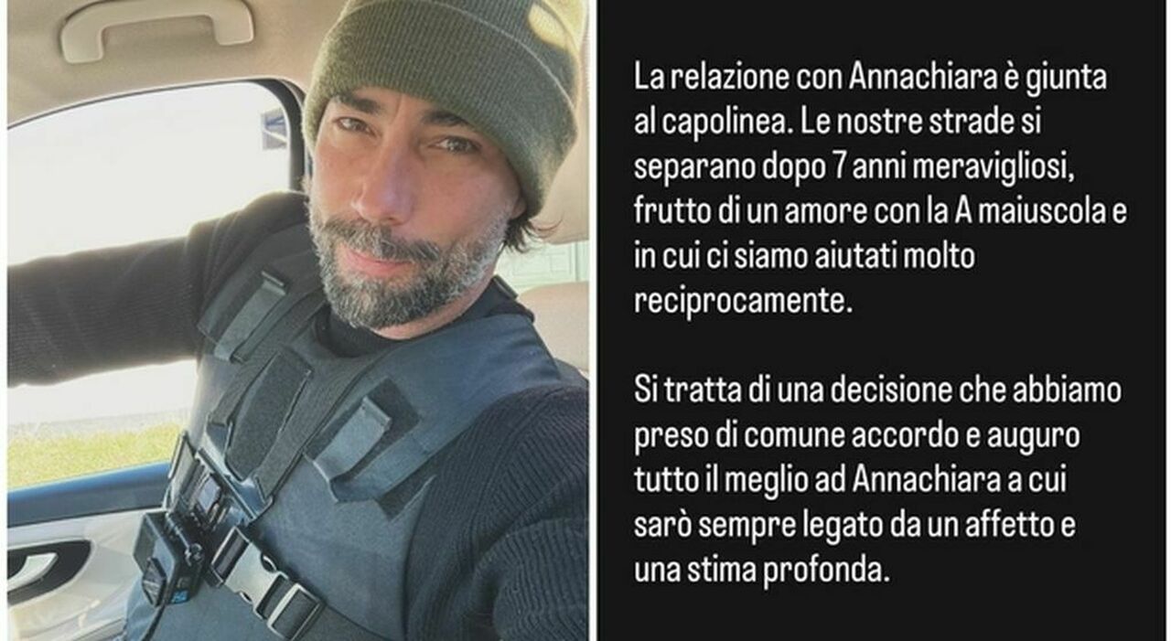 Vittorio Brumotti e Annachiara Zoppas si sono lasciati. «Le nostre strade si separano dopo sette anni meravigliosi»