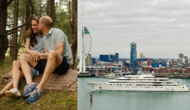 William e Kate, il mistero delle vacanze di lusso in Grecia e lo yacht dello sceicco (da 396 milioni) che li avrebbe ospitati con figli e nonni