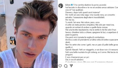«Sei una str**za, ma ora ho voglia di combattere. Fatti un bel viaggetto e non chiamarmi»