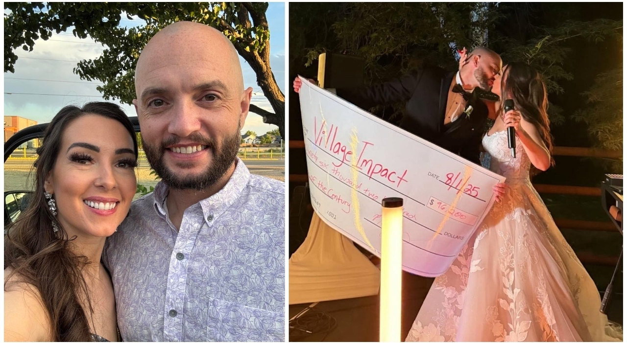«Il matrimonio costava troppo così abbiamo chiesto agli invitati di pagare il biglietto, avevamo due tipologie: base e vip»