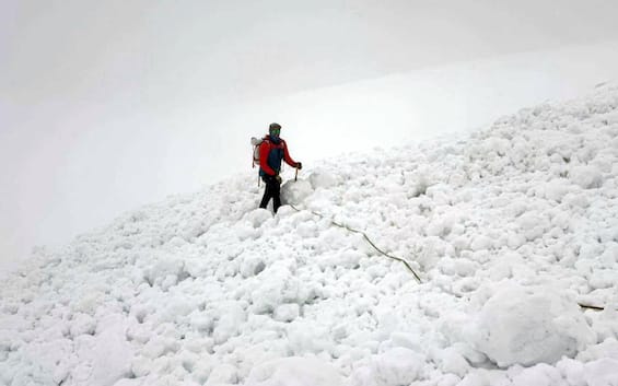 Maltempo, due alpinisti bloccati sul Monte Rosa