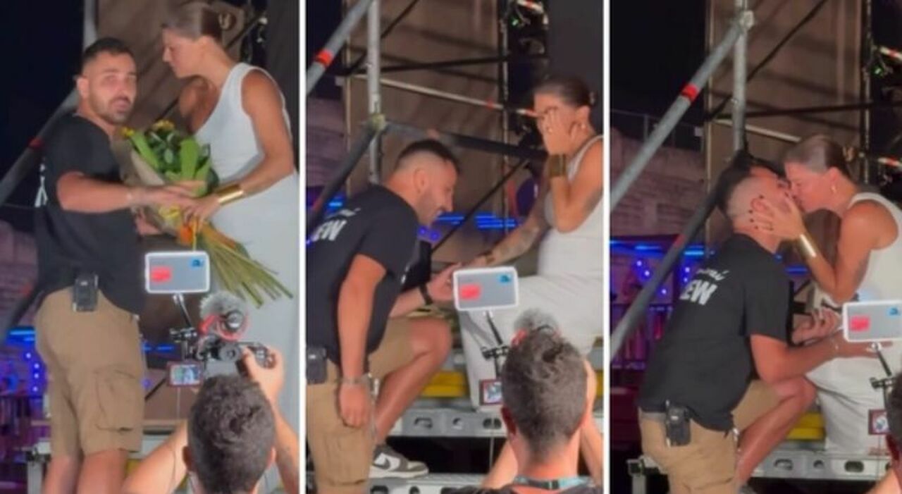 Alessandra Amoroso si sposa. La romantica proposta di matrimonio del compagno Valerio Pastore tra lacrime e abbracci