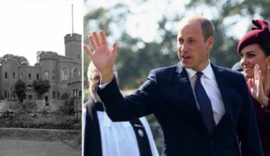 in quella nuova più stanze, laghi e un campo da tennis»