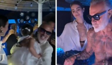 il party esclusivo a Porto Cervo, le torte, gli invitati vip. «Diventiamo vecchi perché smettiamo di giocare»
