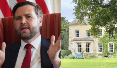 la villa da 11.000 dollari a settimana, l'eliporto temporaneo a il muro da 4 metri per la privacy. Proteste degli abitanti