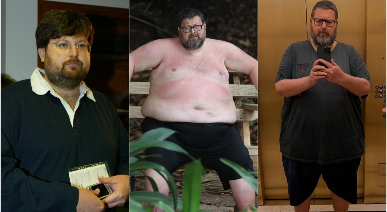 Mario Adinolfi, com'era e com'è oggi: i chili presi dopo il suicidio di Ielma, l'Isola e il dimagrimento: «Ho perso 45 kg in 100 giorni» - Leggo.it
