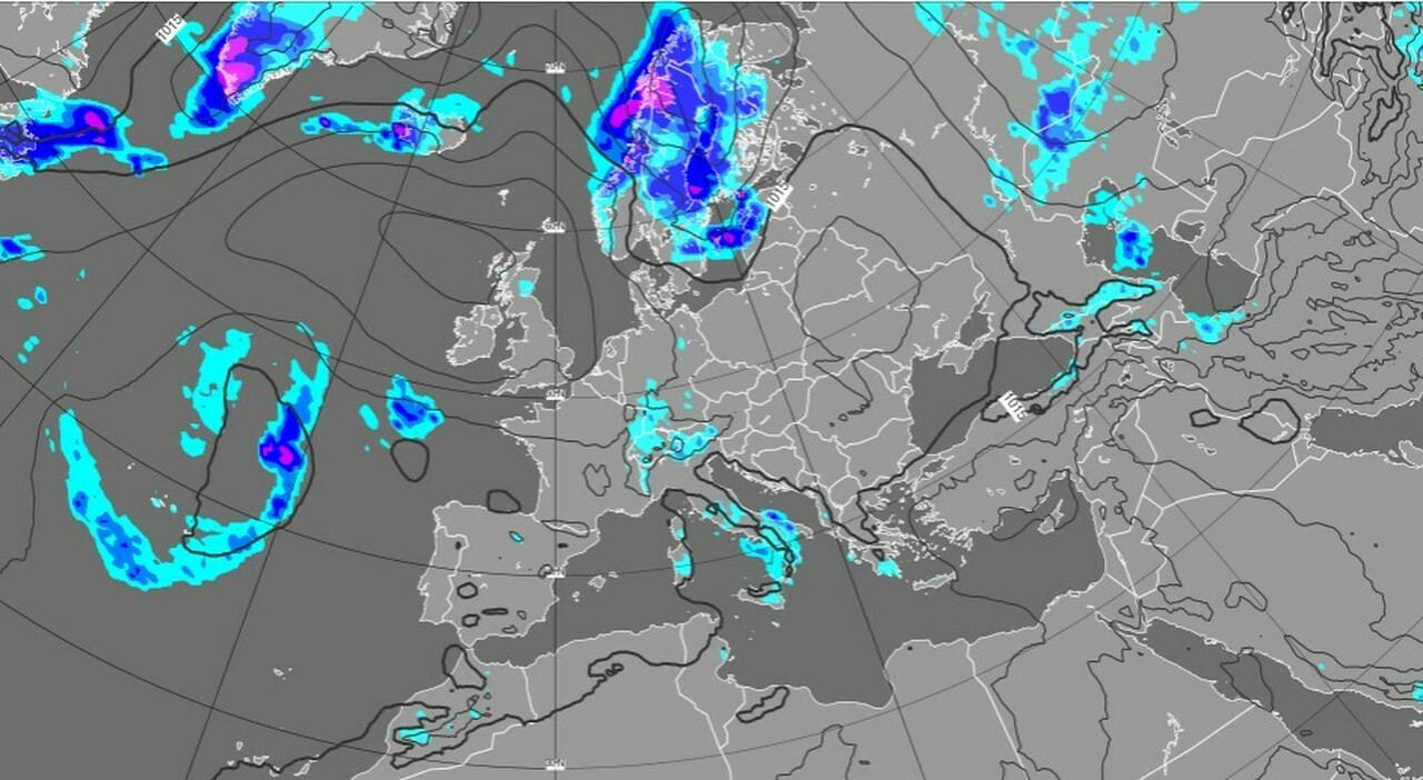 temporali, grandine e venti forti anche al Sud. Caldo in dimunuzione, ma quanto durerà il matempo?