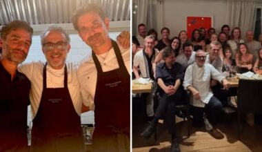 parata di stelle dallo chef Massimo Bottura
