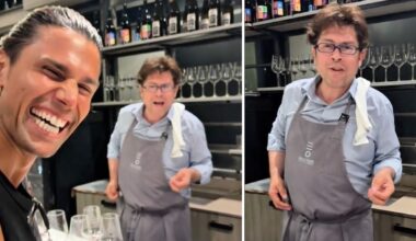 Cosa fa oggi Raffaello Tonon, Luca Onestini lo sorprende mentre lavora al ristorante come oste