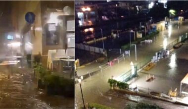 54 mm di pioggia in un'ora. Grandinata a Pesaro, allagamenti a Milano e in Versilia