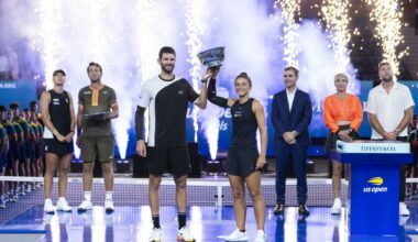 Us Open, Sara Errani e Andrea Vavassori vincono il doppio misto. Battuti 6-3 5-7 10-6 la polacca Swiatek e il norvegese Ruud