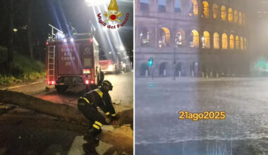 oltre 200 interventi dei vigili del fuoco