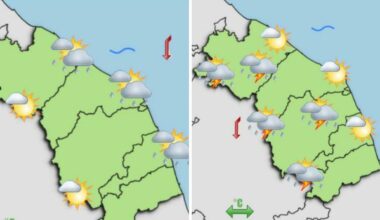 I temporali non sono finiti, un'altra allerta meteo sulle Marche: cosa succede nelle prossime ore - Corriere Adriatico