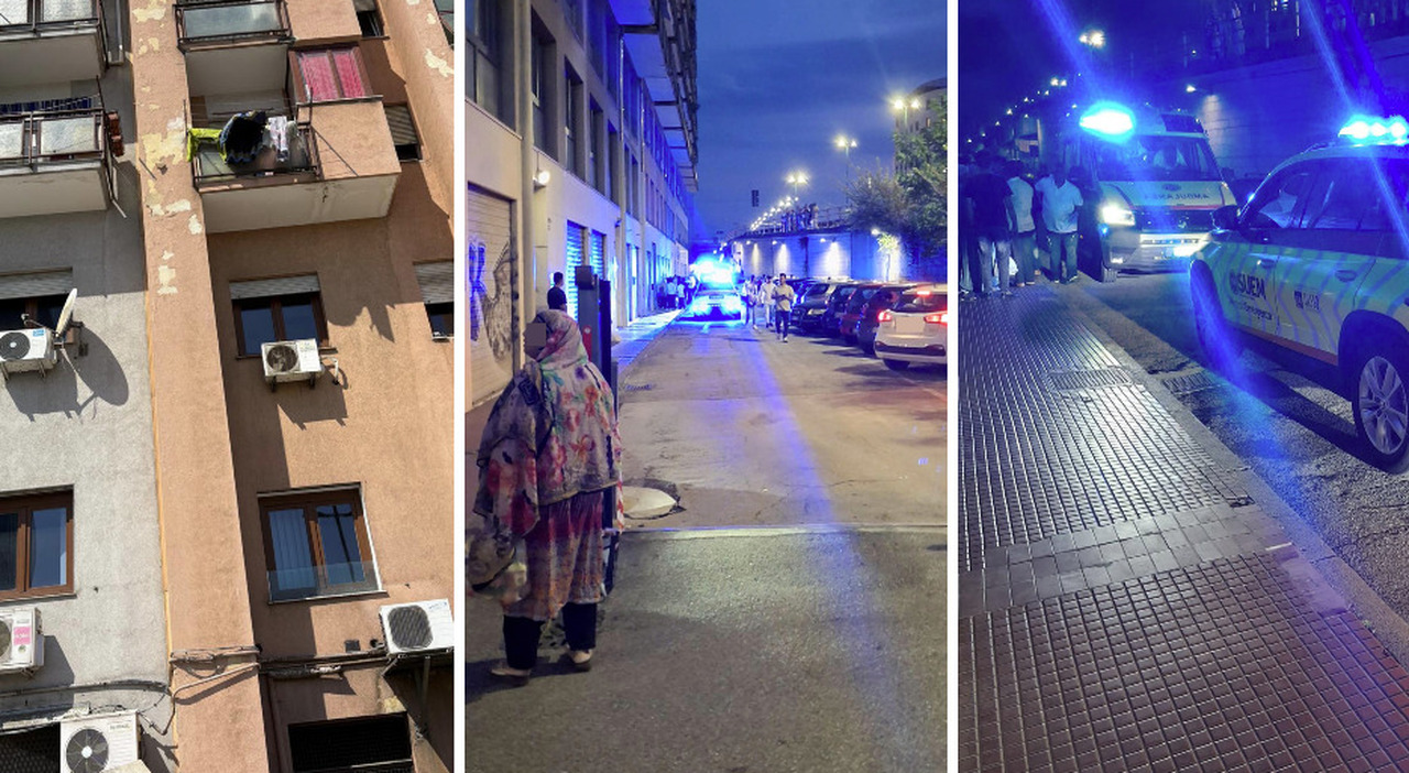 Bambino di 1 anno sfugge al controllo di mamma e precipita dal balcone, è in terapia intensiva. Il volo dal 4 piano in Corso del popolo attutito dal tendone di un negozio