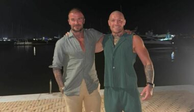 Salerno, David Beckham e Conor McGregor insieme a Marina d'Arechi