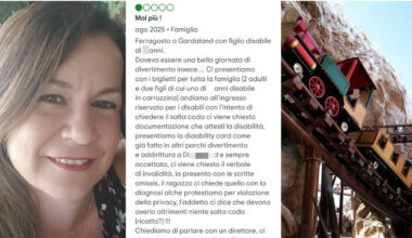 «Biglietti pagati, niente salta coda per non aver svelato la diagnosi medica del piccolo»