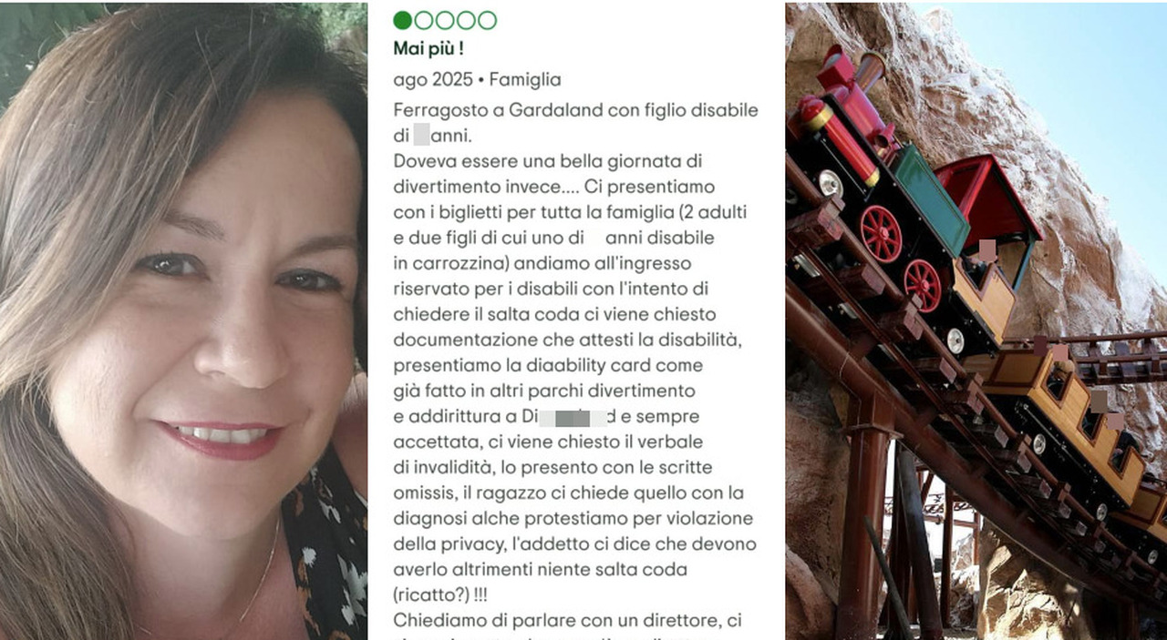 «Biglietti pagati, niente salta coda per non aver svelato la diagnosi medica del piccolo»