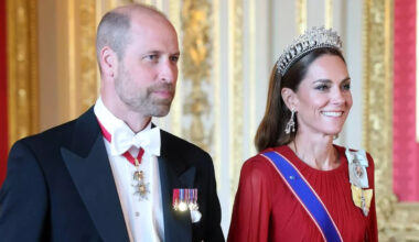 Il principe William e sua moglie Kate Middleton